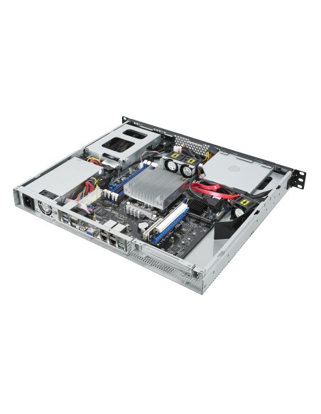 ASUS RS100-E10-PI2 Intel C242 LGA 1151 (Presa H4) Rack (1U) Nero, Metallico