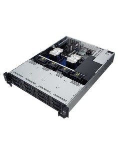 ASUS RS520-E9-RS12-E Intel® C621 LGA 3647 (Socket P) Armadio (2U) Nero, Acciaio inossidabile