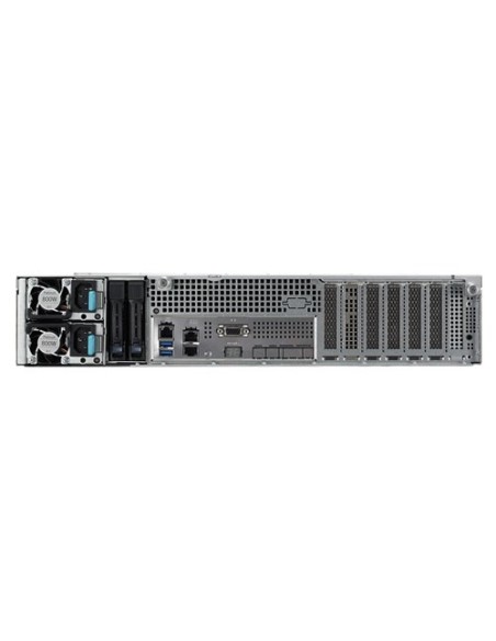 ASUS RS520-E9-RS12-E Intel® C621 LGA 3647 (Socket P) Armadio (2U) Nero, Acciaio inossidabile
