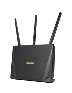 ASUS RT-AC2400 router wireless Gigabit Ethernet Banda tripla (2.4 GHz 5 GHz 5 GHz) 4G Nero