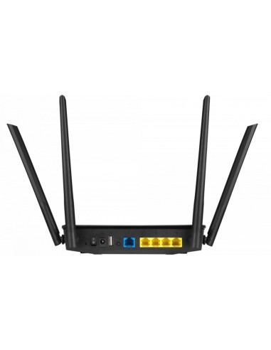 ASUS RT-AC57U router wireless Gigabit Ethernet Dual-band (2.4 GHz 5 GHz) 4G Nero