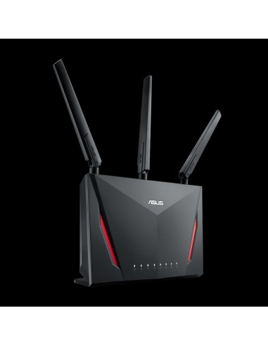 ASUS RT-AC86U router wireless Gigabit Ethernet Dual-band (2.4 GHz 5 GHz) 4G Nero