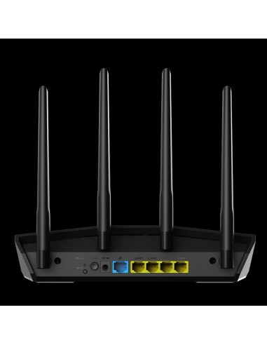 ASUS RT-AX55 router wireless Gigabit Ethernet Dual-band (2.4 GHz 5 GHz) 4G Nero