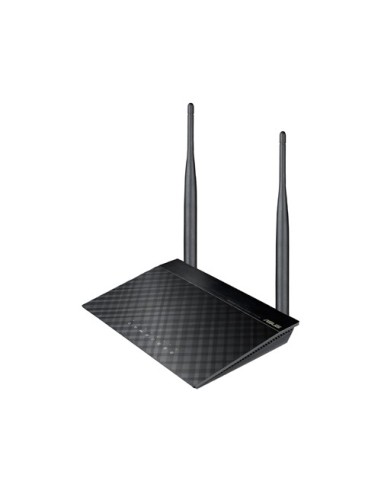 ASUS RT-N12E C1 N300 router wireless Fast Ethernet Banda singola (2.4 GHz) 4G Nero, Metallico