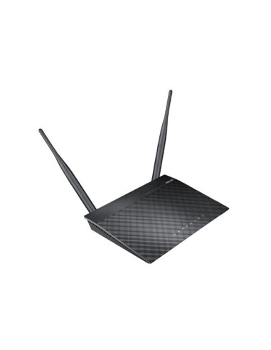ASUS RT-N12E C1 N300 router wireless Fast Ethernet Banda singola (2.4 GHz) 4G Nero, Metallico
