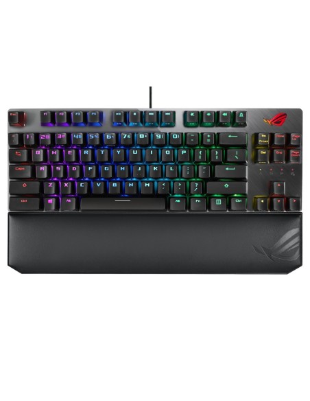 ASUS ROG Strix Scope NX TKL Deluxe tastiera USB Nero, Grigio