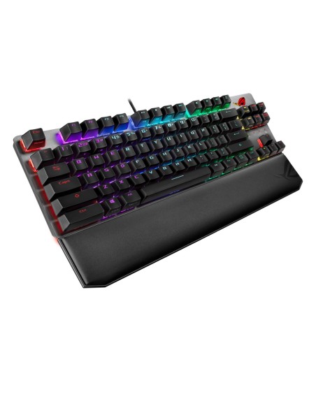 ASUS ROG Strix Scope NX TKL Deluxe tastiera USB Nero, Grigio