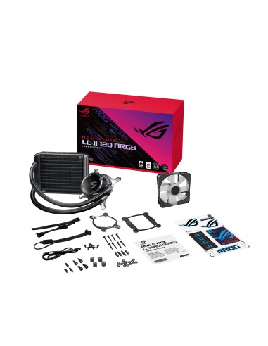 ASUS ROG STRIX LC II 120 ARGB Processore Kit di raffreddamento a liquido 12 cm Nero