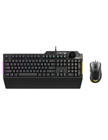 ASUS TUF Gaming Combo K1&M3 tastiera Mouse incluso USB QWERTY Italiano Nero, Grigio