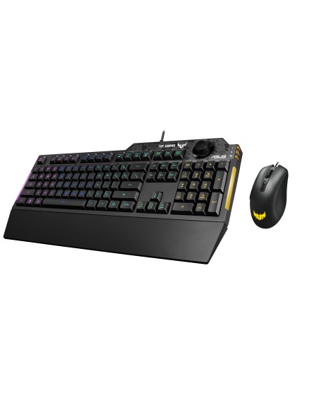 ASUS TUF Gaming Combo K1&M3 tastiera Mouse incluso USB QWERTY Italiano Nero, Grigio