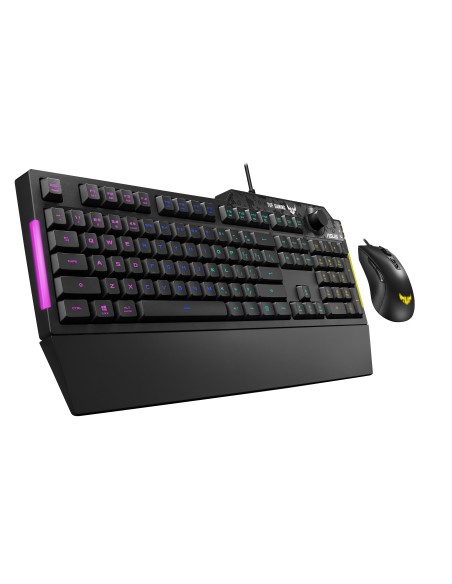 ASUS TUF Gaming Combo K1&M3 tastiera Mouse incluso USB QWERTY Italiano Nero, Grigio