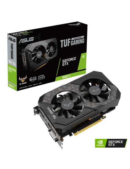 ASUS TUF Gaming Gaming GeForce® GTX 1660 Ti EVO NVIDIA GeForce GTX 1660 Ti 6 GB GDDR6