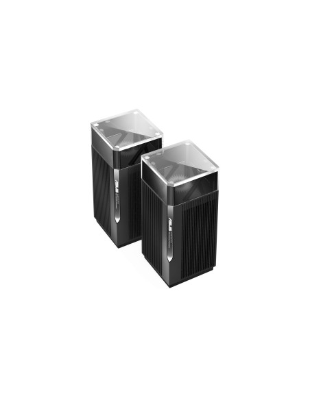ASUS ZenWiFi Pro XT12 (2-PK) router wireless Gigabit Ethernet Banda tripla (2.4 GHz 5 GHz 5 GHz) Nero