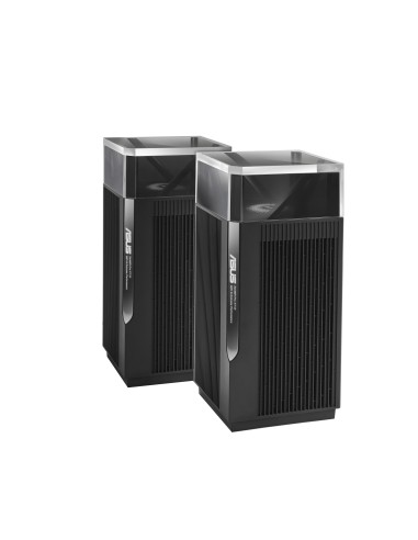 ASUS ZenWiFi Pro XT12 (2-PK) router wireless Gigabit Ethernet Banda tripla (2.4 GHz 5 GHz 5 GHz) Nero