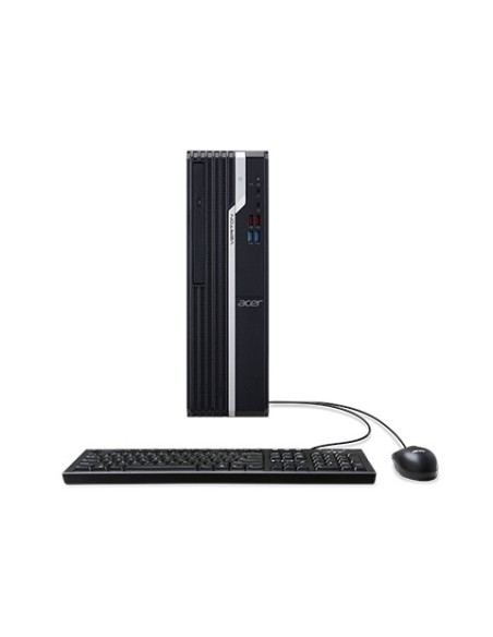 Acer Veriton X X2680G i5-11400 Desktop Intel® Core™ i5 8 GB DDR4-SDRAM 256 GB SSD Windows 10 Pro PC Nero