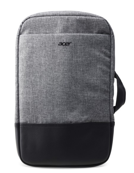 Acer NP.BAG1A.289 borsa per notebook 35,6 cm (14") Zaino Nero, Grigio