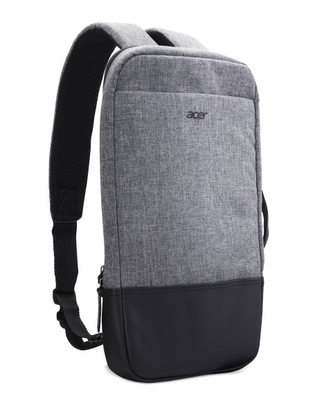 Acer NP.BAG1A.289 borsa per notebook 35,6 cm (14") Zaino Nero, Grigio