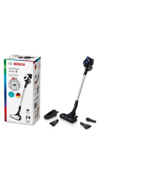 Bosch Serie 6 BBS611MAT scopa elettrica Senza sacchetto 0,3 L Blu
