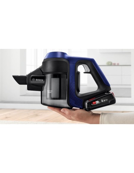 Bosch Serie 6 BBS611MAT scopa elettrica Senza sacchetto 0,3 L Blu