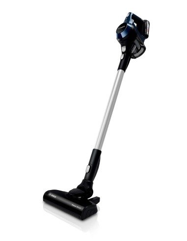 Bosch Serie 6 BBS611PCK aspirapolvere senza filo Blu, Argento Senza sacchetto