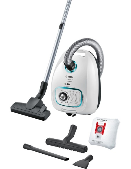 Bosch Serie 4 BGBS4HYG1 aspirapolvere a traino A cilindro Secco 600 W Sacchetto per la polvere