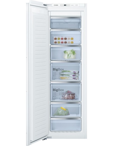 Bosch Serie 6 GIN81AEF0 congelatore Verticale Da incasso 212 L F Bianco