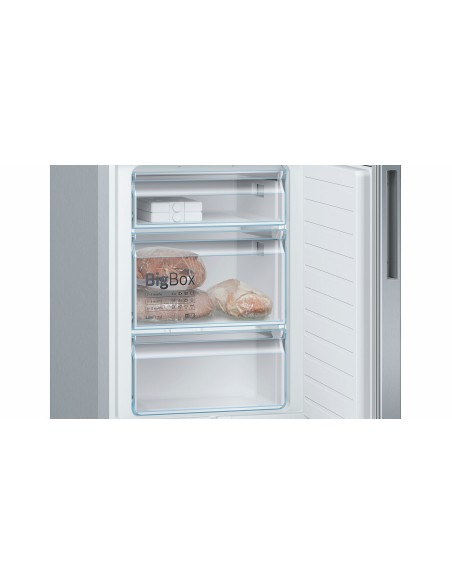 Bosch KGE36ALCA frigorifero con congelatore Libera installazione 308 L C Acciaio inossidabile