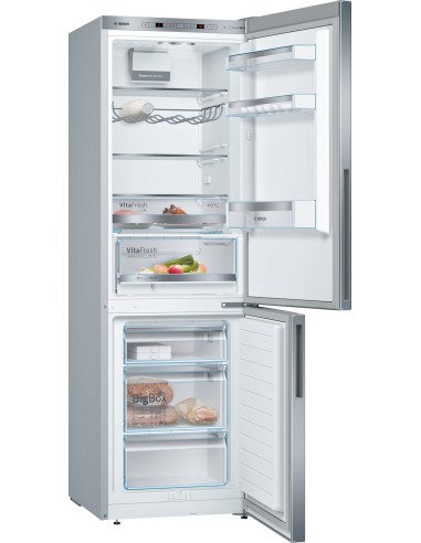 Bosch KGE36ALCA frigorifero con congelatore Libera installazione 308 L C Acciaio inossidabile