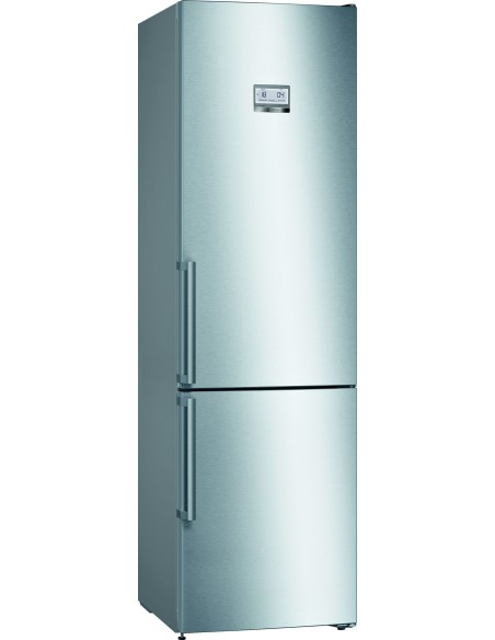 Bosch Serie 6 KGN39HIEP frigorifero con congelatore Libera installazione 368 L E Acciaio inossidabile