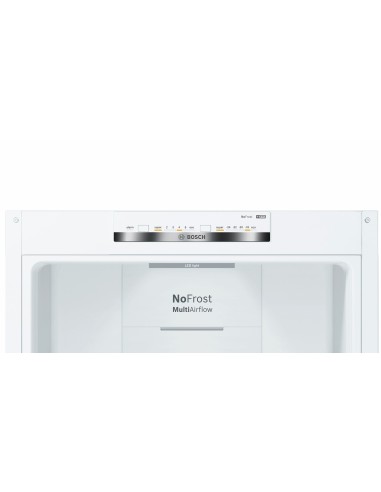 Bosch Serie 4 KGN39VWEQ frigorifero con congelatore Libera installazione 368 L E Bianco