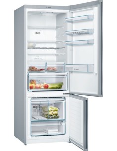 Bosch Serie 4 KGN56XLEA frigorifero con congelatore Libera installazione 508 L E Acciaio inossidabile 2