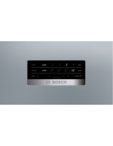 Bosch Serie 4 KGN56XLEA frigorifero con congelatore Libera installazione 508 L E Acciaio inossidabile