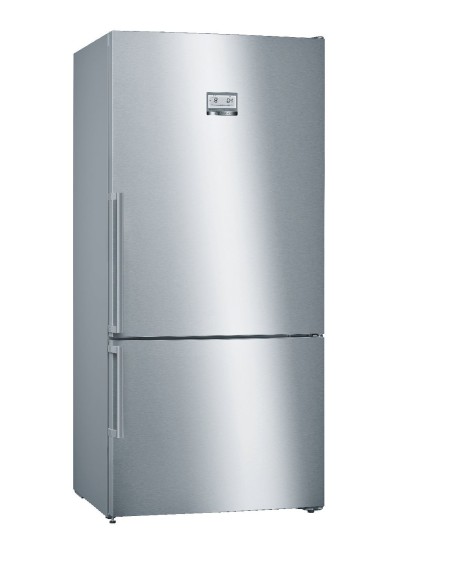Bosch Serie 6 KGN86AIDP frigorifero con congelatore Libera installazione 631 L D Acciaio inossidabile