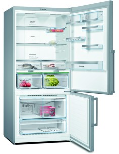 Bosch Serie 6 KGN86AIDP frigorifero con congelatore Libera installazione 631 L D Acciaio inossidabile 2