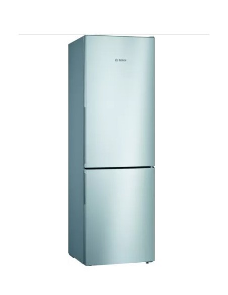 Bosch Serie 4 KGV362LEAS frigorifero con congelatore Libera installazione 308 L E Acciaio inossidabile