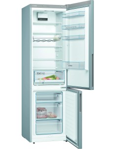 Bosch Serie 4 KGV39VLEAS frigorifero con congelatore Libera installazione 343 L E Acciaio inossidabile 2