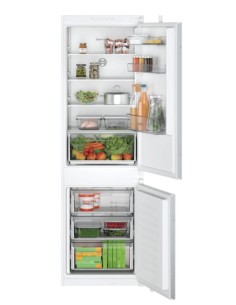 Bosch Serie 2 KIN86NSF0 frigorifero con congelatore Da incasso 260 L F Bianco