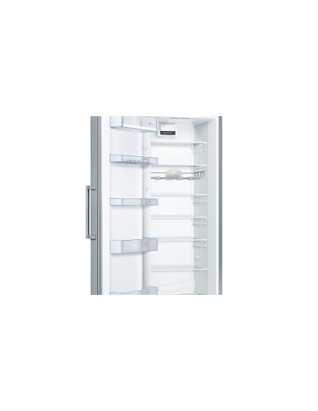 Bosch Serie 4 KSV36VLEP frigorifero Libera installazione 346 L E Acciaio inossidabile