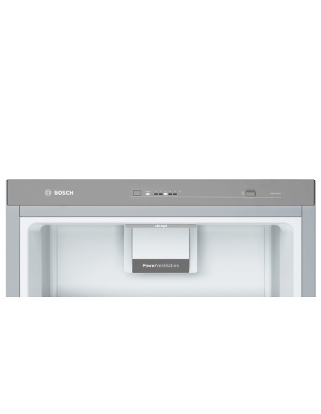 Bosch Serie 4 KSV36VLEP frigorifero Libera installazione 346 L E Acciaio inossidabile
