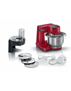 Bosch Serie 2 MUM robot da cucina 700 W 3,8 L Rosso