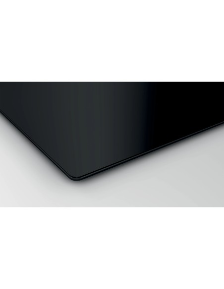 Bosch Serie 4 PUE611BB5J piano cottura Nero Da incasso 59.2 cm Piano cottura a induzione 4 Fornello(i)