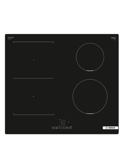 Bosch Serie 4 PVS611BB6E piano cottura Nero Da incasso 60 cm Piano cottura a induzione 4 Fornello(i)