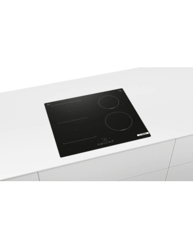 Bosch Serie 4 PVS611BB6E piano cottura Nero Da incasso 60 cm Piano cottura a induzione 4 Fornello(i)
