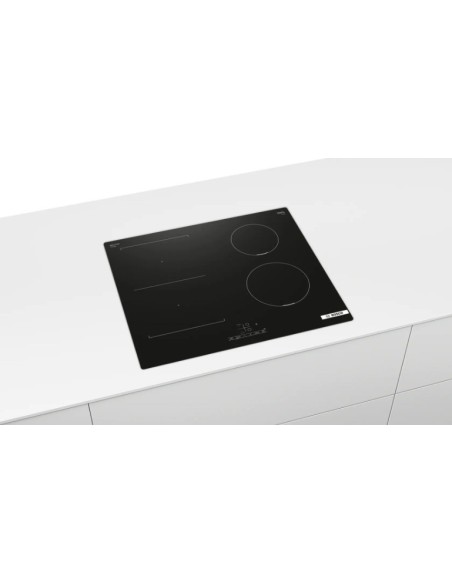 Bosch Serie 4 PVS611BB6E piano cottura Nero Da incasso 60 cm Piano cottura a induzione 4 Fornello(i)