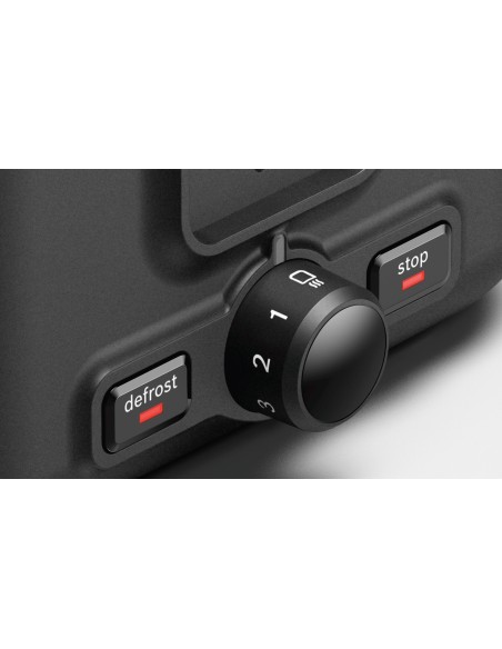 Bosch TAT3P420 tostapane 2 fetta e 970 W Nero, Acciaio inossidabile