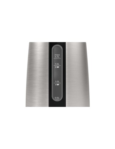 Bosch TWK3P420 bollitore elettrico 1,7 L 2400 W Nero, Acciaio inossidabile