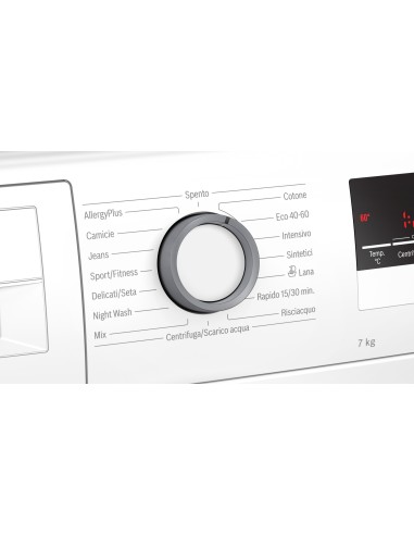 Bosch Serie 4 WAN24257IT lavatrice Caricamento frontale 7 kg 1200 Giri min D Bianco