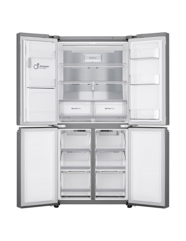 LG GML844PZ6F.APZQEUR frigorifero side-by-side Libera installazione 506 L F Metallico, Argento