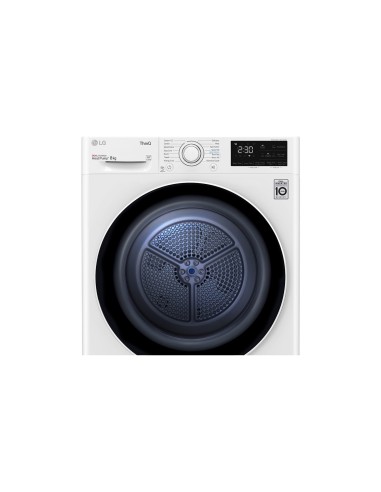 LG RH80V3AV6N asciugatrice Libera installazione Caricamento frontale 8 kg A++ Bianco