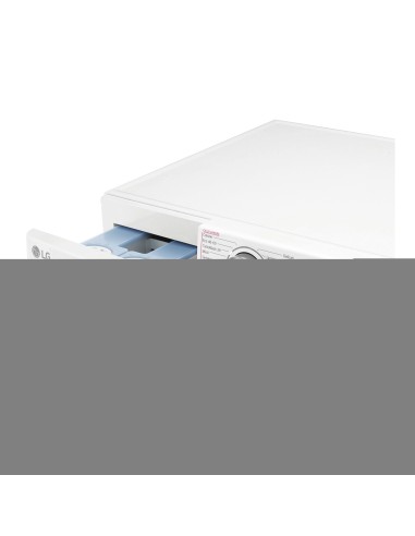 LG F4DV710H2EA lavasciuga Libera installazione Caricamento frontale Bianco E